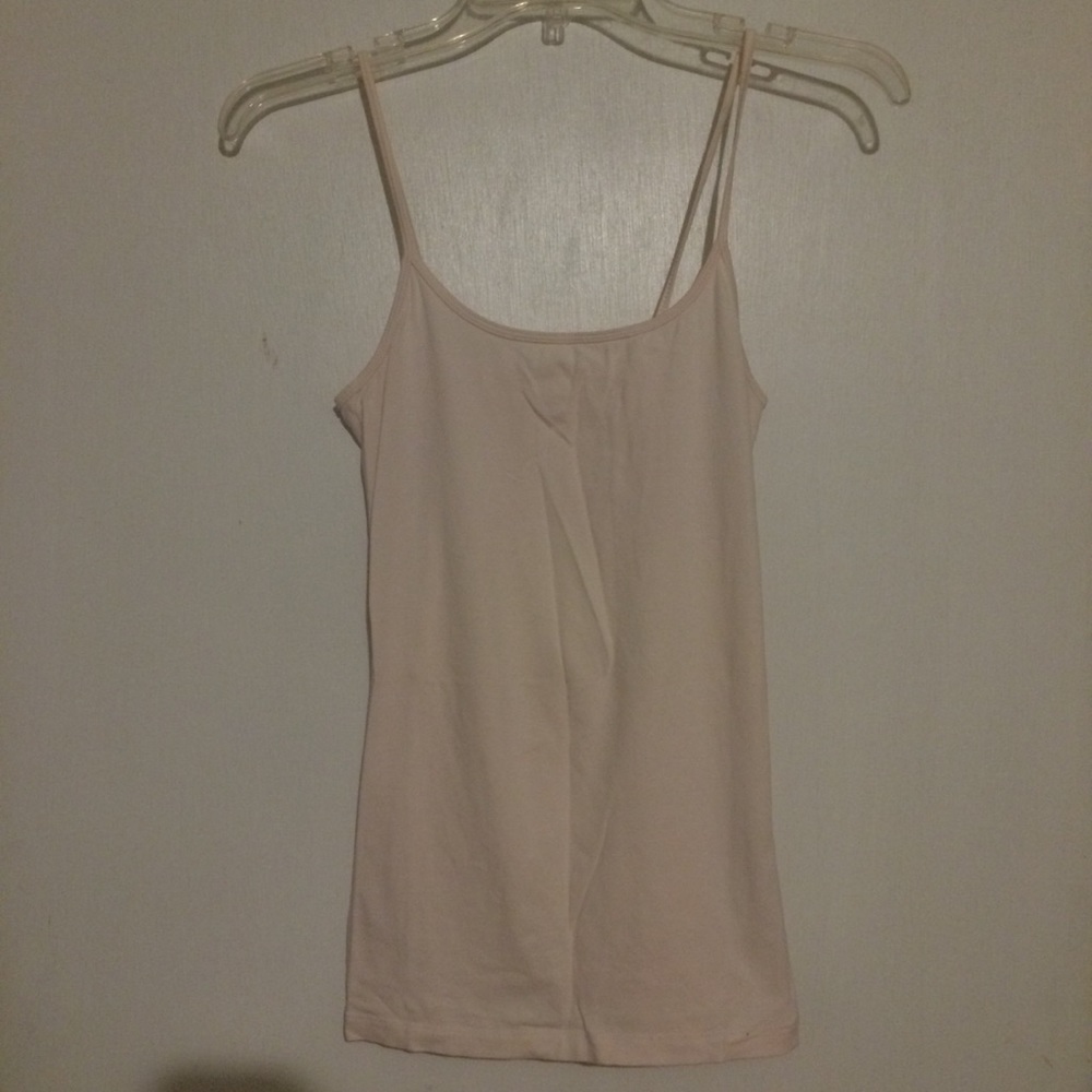 Forever 21 light pink basic cami tank top